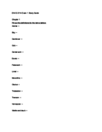 3114 Exam 1 Study Guide 