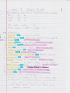 Physics Lecture Exam 1 Study Guide