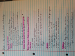 MCB 3020, Week 1 Notes