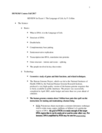 Comos Test 1 Study Guide