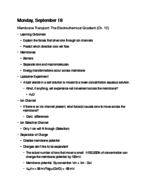 Cell Molec Lecture Notes Week 4