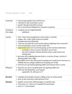 General Economics Week 1 Notes