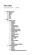 Story Ideas and What is News? for JOU3101