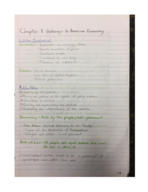Midterm 1 Guide - Chapters 1, 2, 3