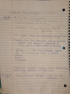 Some Notes as per the slides till this week
