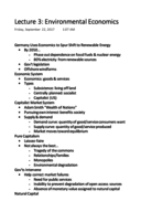 Week 2 Notes, Lectures 3-4 Environmental Science