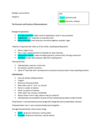 Biology Chapter 5 (part 1)