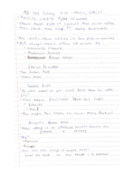 MI 101 Week 4 Notes