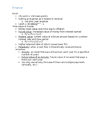 finance
