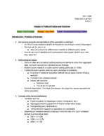 GOVT 2306 Chapter 4 Political Parties