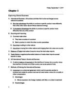 Business Chapter 3