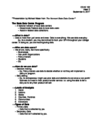 Sustainable community development week 2 notes