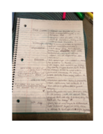 Class notes continued 