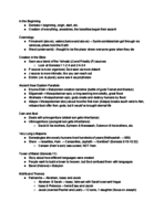 RELS 2310 Week 4 Notes