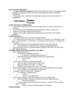 Lecture #8 Notes Chemistry