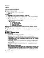 COM 101 Study Guide Midterm