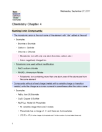 Chapter 4 Notes