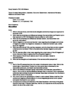 Midterm Study Guide PSC 434