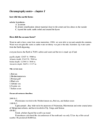 GS 108 - Oceanography 