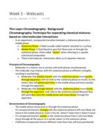 Week 5 Notes