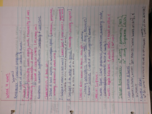 Week 4 study notes