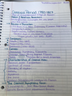 Music... Classical Period Notes One