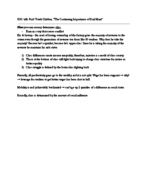 Intro to Soc 001 Week 3 Notes