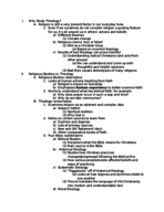 Theo 101, Sept. 12 notes