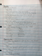 Week 6 Notes