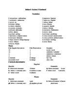 Italian I - Lesson 2 Notes Continued 