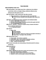Exam 1 Study Guide