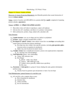 BIO 1353 Week 5 Notes: Ch. 13 - Viruses