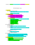 CHM2040 Week 5 Overview