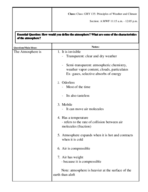 1 set of GRY class notes 