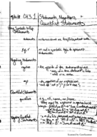Math 1580 | Chapter 3.1/3.2 | Statements & Connectives