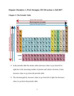 Chem 334 Chapter 1 Notes 