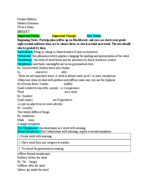 Modern Grammar Notes, Week 6