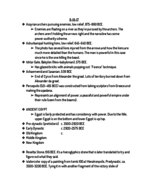 Survey Architecture Weeks 4-6 notes