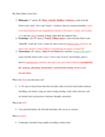 Study Guide for Midterm