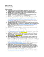 WORLD HISTORY SINCE 1500 MIDTERM STUDY GUIDE