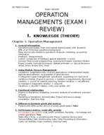 EXAM 1 REVIEW