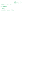 Physics 105 - Exam One: Newton's Laws!