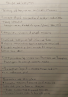Gen Psych, Week 7 Lecture Notes