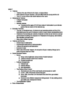 Week 5 Notes