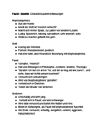 Studyguide Faust and Woyzeck