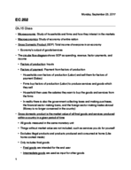 EC 202 Ch.15 Class Notes
