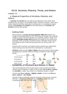 Chem285 lesson 17