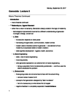 Macro Theories -- Lecture 5 