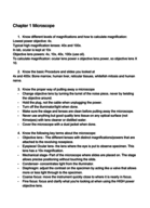 General Biology Lab Midterm Study Guide