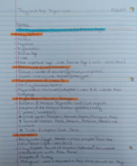 Mycenaean Society Notes